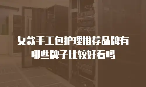女款手工包护理推荐品牌有哪些牌子比较好看吗