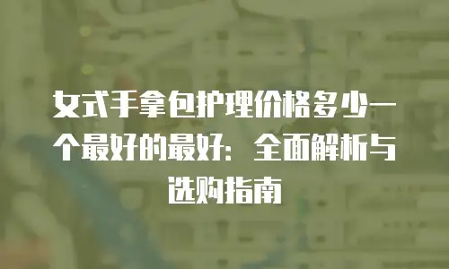 女式手拿包护理价格多少一个最好的最好：全面解析与选购指南