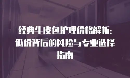 经典牛皮包护理价格解析：低价背后的风险与专业选择指南