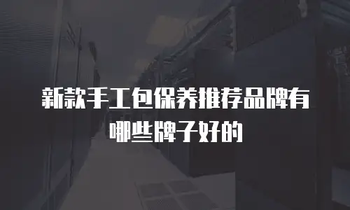 新款手工包保养推荐品牌有哪些牌子好的