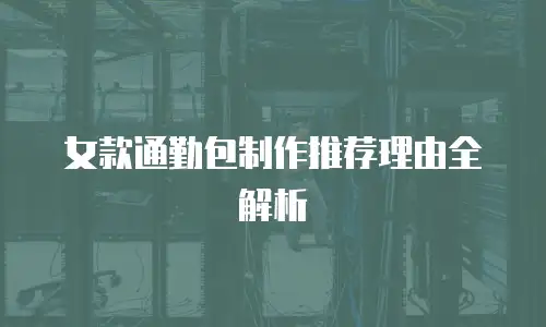 女款通勤包制作推荐理由全解析