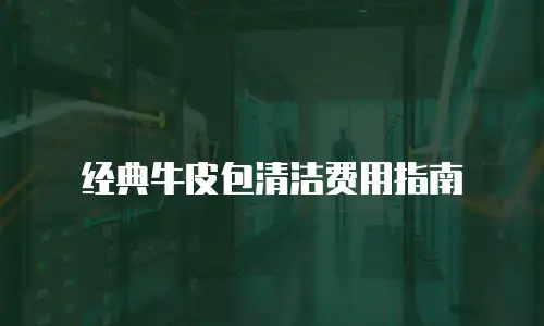 经典牛皮包清洁费用指南
