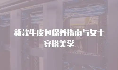 新款牛皮包保养指南与女士穿搭美学
