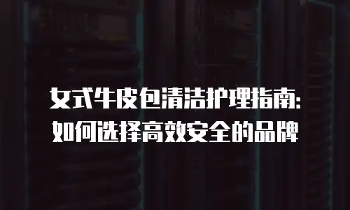 女式牛皮包清洁护理指南：如何选择高效安全的品牌