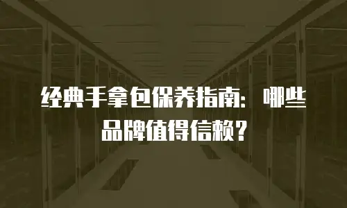 经典手拿包保养指南：哪些品牌值得信赖？