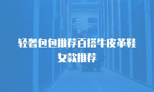轻奢包包推荐百搭牛皮革鞋女款推荐