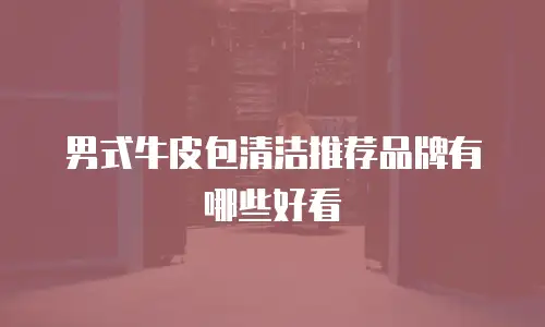 男式牛皮包清洁推荐品牌有哪些好看