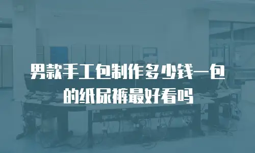 男款手工包制作多少钱一包的纸尿裤最好看吗