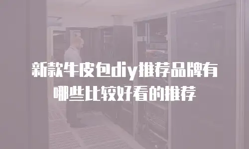 新款牛皮包diy推荐品牌有哪些比较好看的推荐