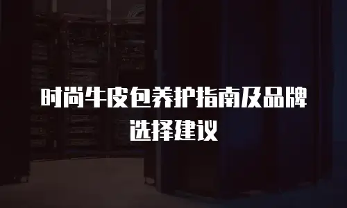 时尚牛皮包养护指南及品牌选择建议