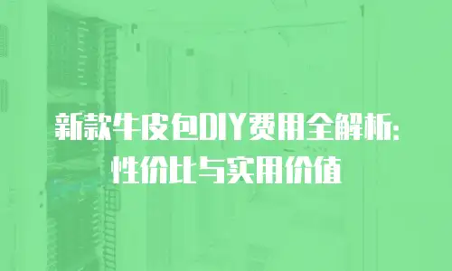 新款牛皮包DIY费用全解析：性价比与实用价值