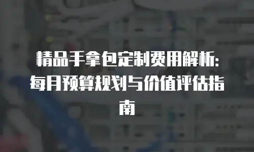精品手拿包定制费用解析：每月预算规划与价值评估指南