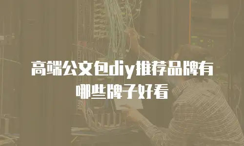 高端公文包diy推荐品牌有哪些牌子好看