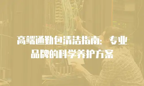 高端通勤包清洁指南：专业品牌的科学养护方案