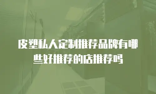 皮塑私人定制推荐品牌有哪些好推荐的店推荐吗