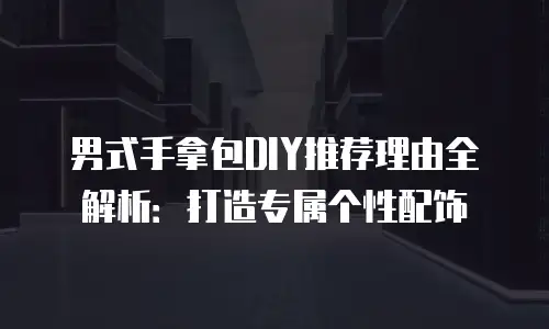 男式手拿包DIY推荐理由全解析：打造专属个性配饰
