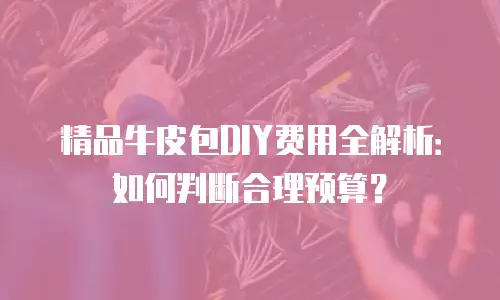 精品牛皮包DIY费用全解析：如何判断合理预算？