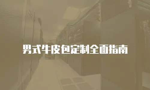 男式牛皮包定制全面指南