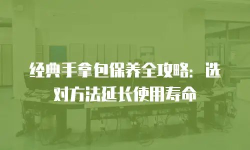 经典手拿包保养全攻略：选对方法延长使用寿命