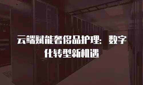 云端赋能奢侈品护理：数字化转型新机遇