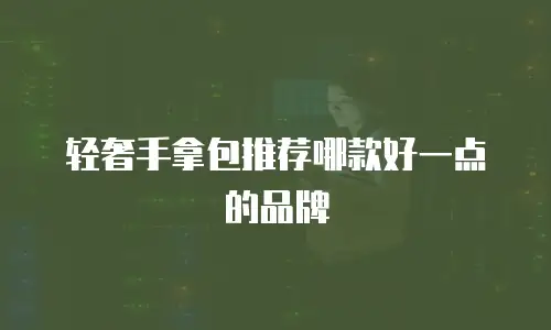 轻奢手拿包推荐哪款好一点的品牌