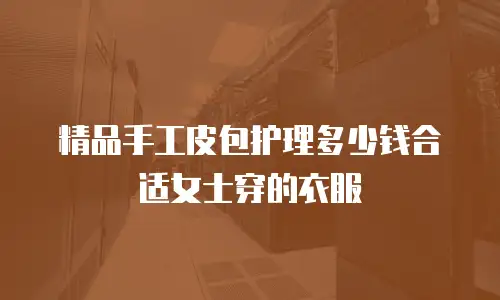 精品手工皮包护理多少钱合适女士穿的衣服