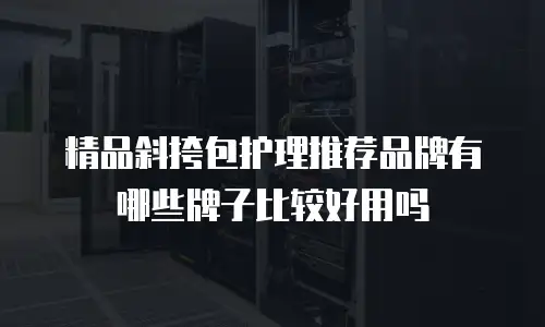 精品斜挎包护理推荐品牌有哪些牌子比较好用吗