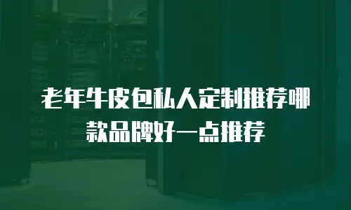 老年牛皮包私人定制推荐哪款品牌好一点推荐