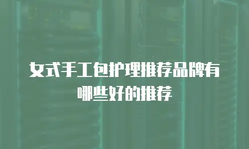 女式手工包护理推荐品牌有哪些好的推荐