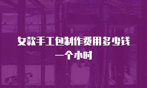 女款手工包制作费用多少钱一个小时