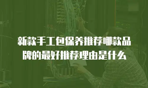 新款手工包保养推荐哪款品牌的最好推荐理由是什么
