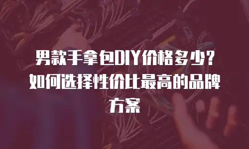 男款手拿包DIY价格多少？如何选择性价比最高的品牌方案