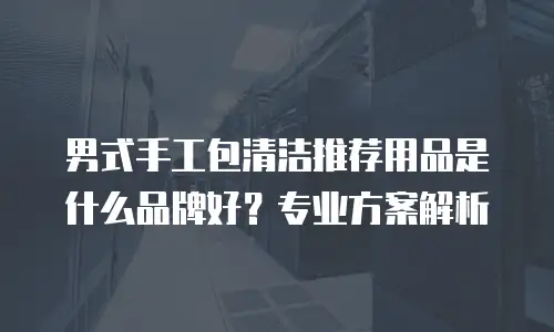 男式手工包清洁推荐用品是什么品牌好？专业方案解析