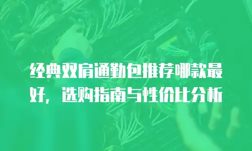 经典双肩通勤包推荐哪款最好，选购指南与性价比分析