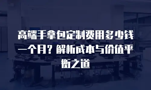 高端手拿包定制费用多少钱一个月？解析成本与价值平衡之道