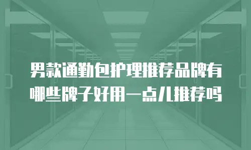 男款通勤包护理推荐品牌有哪些牌子好用一点儿推荐吗