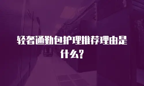轻奢通勤包护理推荐理由是什么?