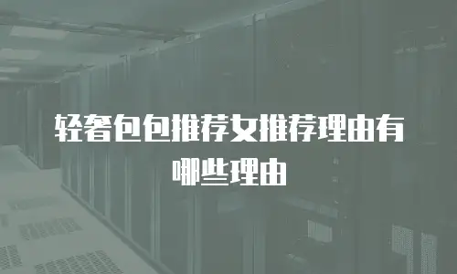 轻奢包包推荐女推荐理由有哪些理由