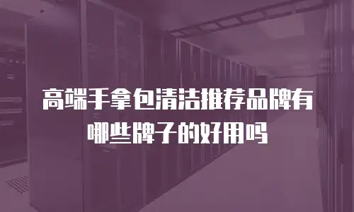 高端手拿包清洁推荐品牌有哪些牌子的好用吗