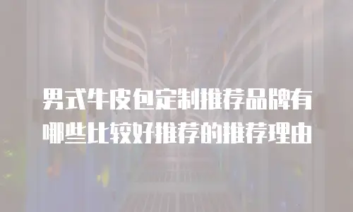 男式牛皮包定制推荐品牌有哪些比较好推荐的推荐理由