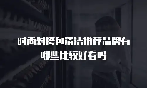 时尚斜挎包清洁推荐品牌有哪些比较好看吗