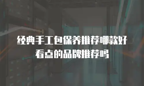 经典手工包保养推荐哪款好看点的品牌推荐吗