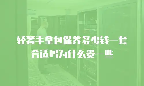 轻奢手拿包保养多少钱一套合适吗为什么贵一些