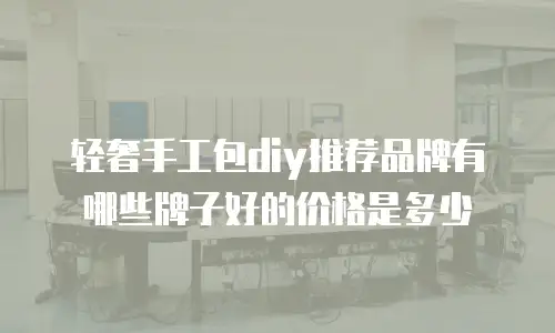 轻奢手工包diy推荐品牌有哪些牌子好的价格是多少