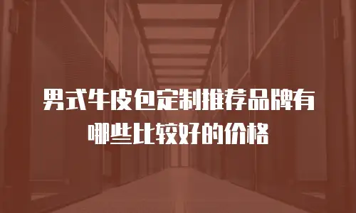 男式牛皮包定制推荐品牌有哪些比较好的价格