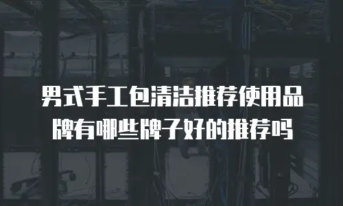 男式手工包清洁推荐使用品牌有哪些牌子好的推荐吗