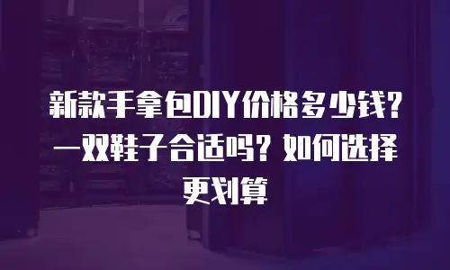新款手拿包DIY价格多少钱？一双鞋子合适吗？如何选择更划算