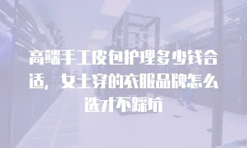 高端手工皮包护理多少钱合适，女士穿的衣服品牌怎么选才不踩坑
