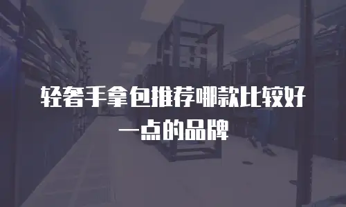 轻奢手拿包推荐哪款比较好一点的品牌