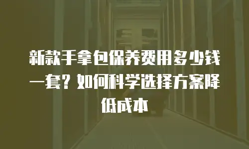 新款手拿包保养费用多少钱一套？如何科学选择方案降低成本